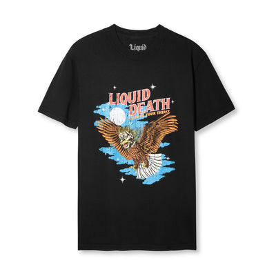 Die Like An Eagle Tee Black Front