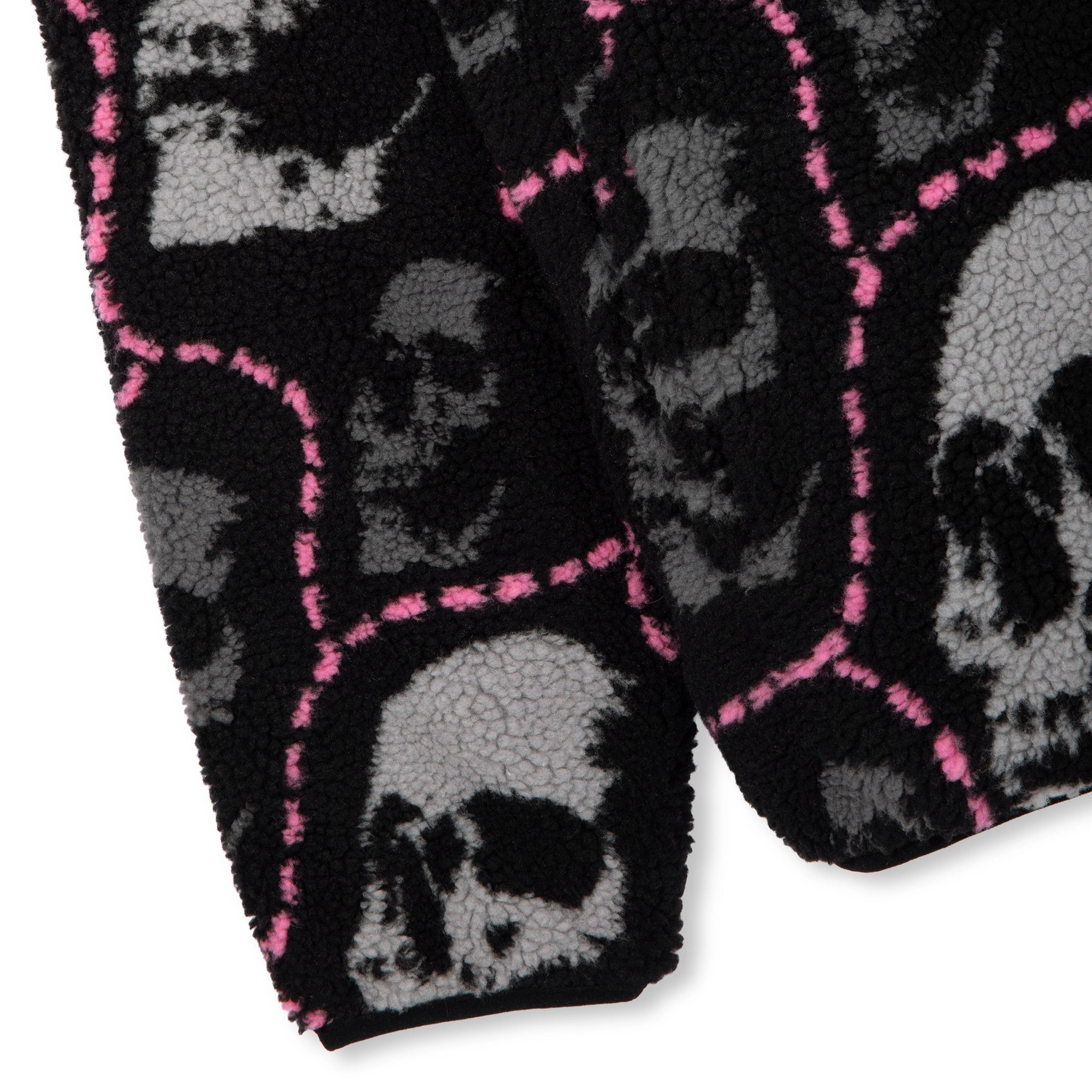 Fleece and Desist Jacket Detail