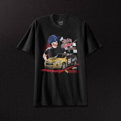 Tyler Villanueva Liquid Death Nascar Pro Driver Tee