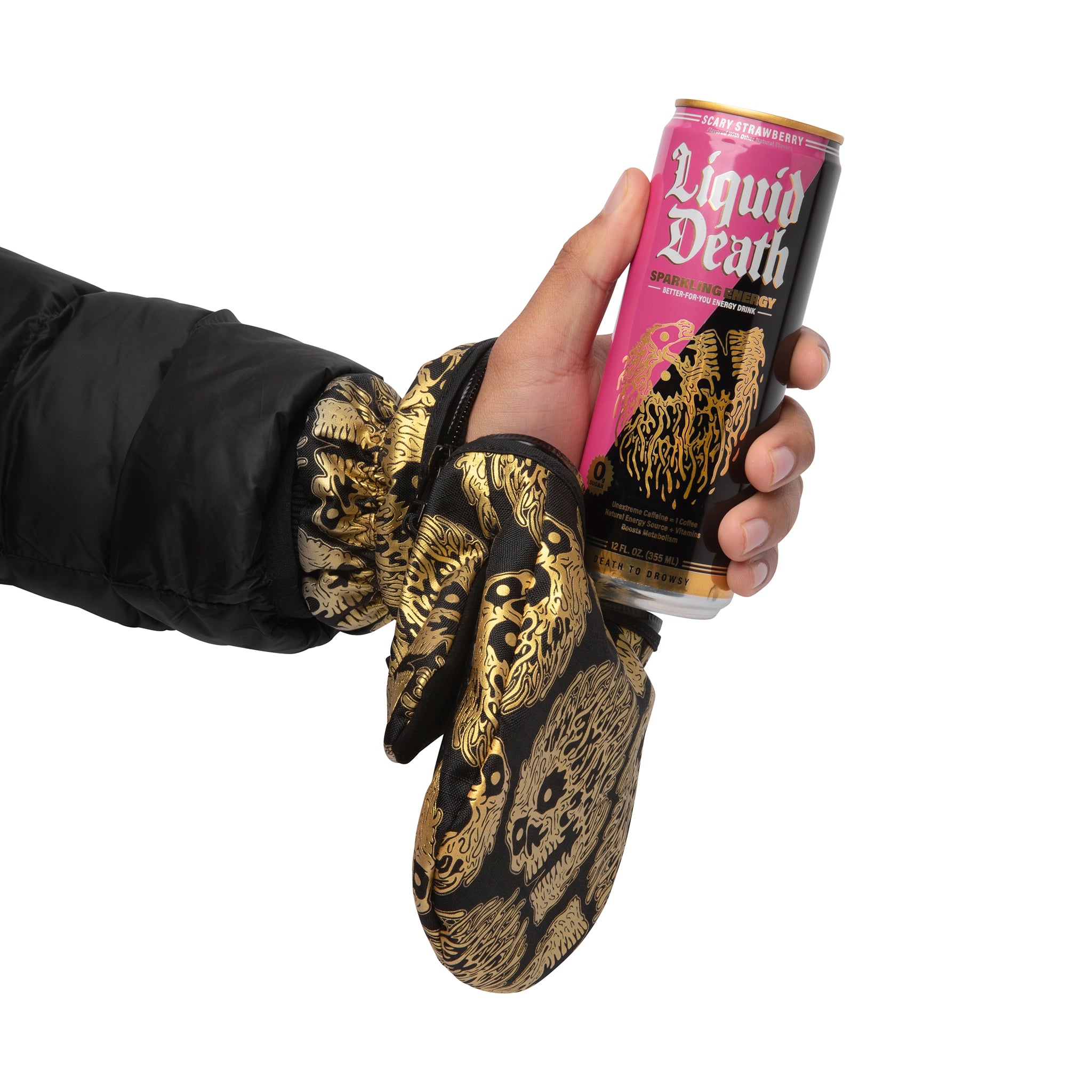 Liquid Death x Deathgrip Murder Mitts