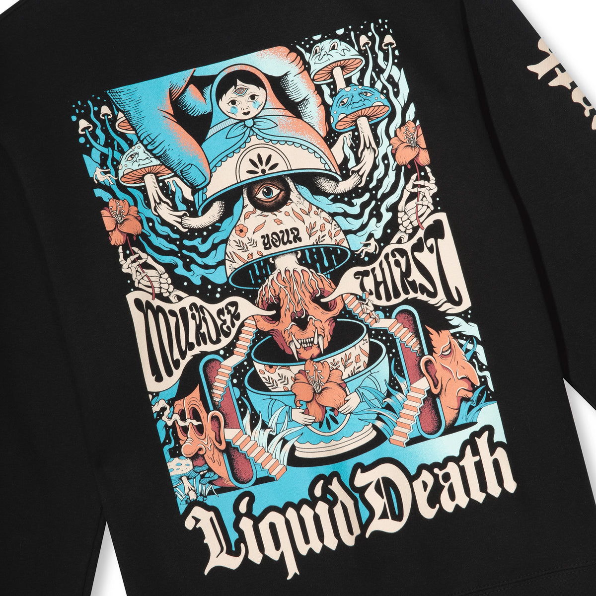 Dose Your Thirst Sweatshirt — back closeup