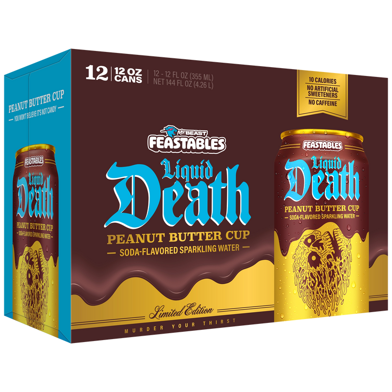 Feastables Peanut Butter Cup — 12oz 12 pack case
